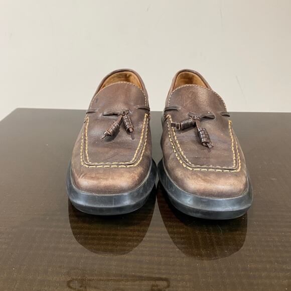 Tod's Leather Tassel Driver Loafers Women's 35.5 US 5 - Picture 2 of 10